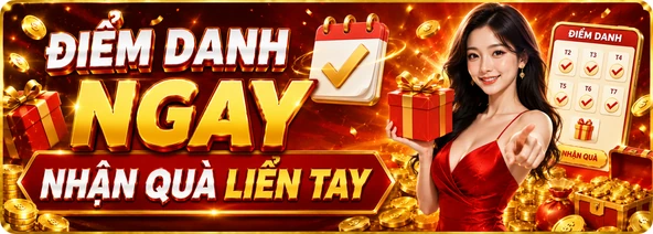 Điểm danh ngay nhận quà liền tay